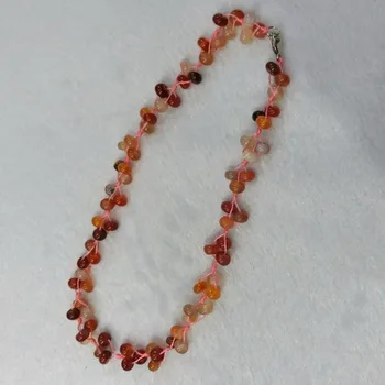 

3pcs/lot Natural Quartz Stone Carnelian Agates Hand-woven Colorful ELF Choker Torque Energy Treat Beaded Necklace Collar Free