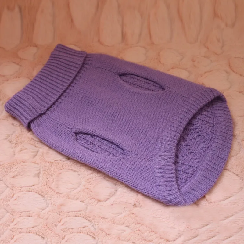

Hot Selling Dog Sweater Clothes For Dogs Sweater Jacket Small Pet Dog Jersey Warm