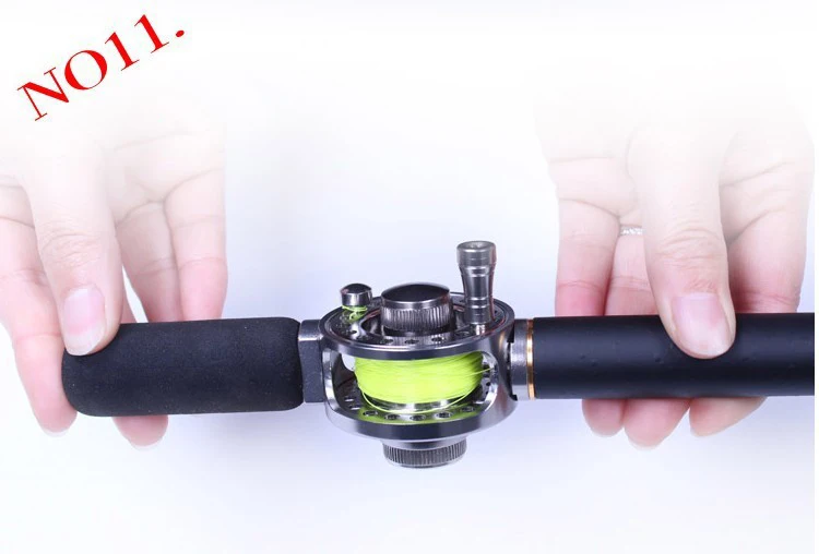Diy пустотелая Удочка ремонт металла приманка для рыбалки спиннинг Fly 2+ 1BB колеса Fishline Baitcasting левой и правой руки красный плот Baitcast