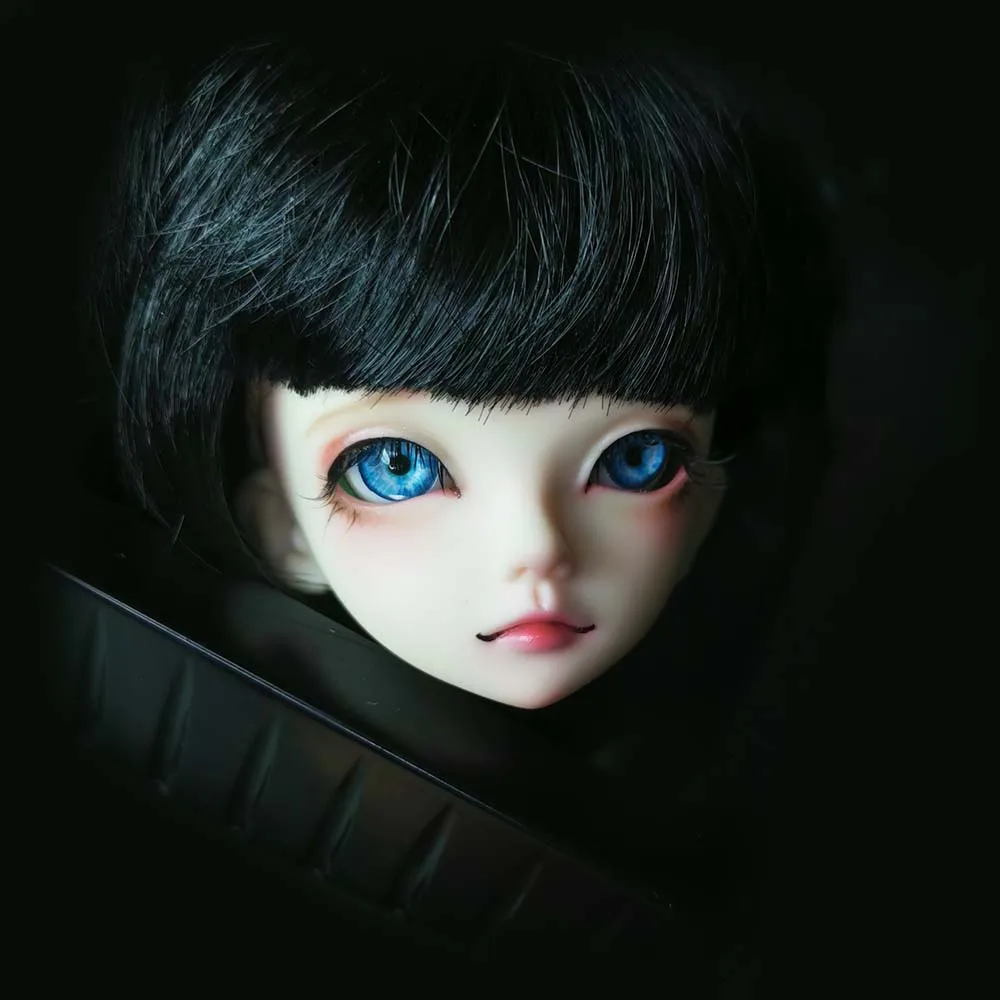 Милый комический Небесно Голубой Снежный bjd eyes 1/4 1/3 1/6 1/8 для BJD/SD MSD 12 мм 14 20 круглый