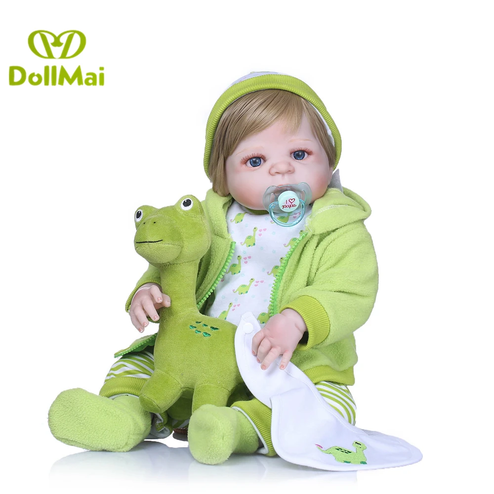 23 &quot57 см силиконовые куклы reborn Baby boy реалистичные bebe для новорожденных принцессы