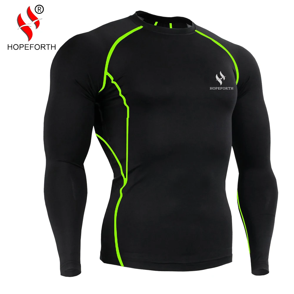 Hopeforth Mens Compression Shirts Bodybuilding Weight lifting Base
