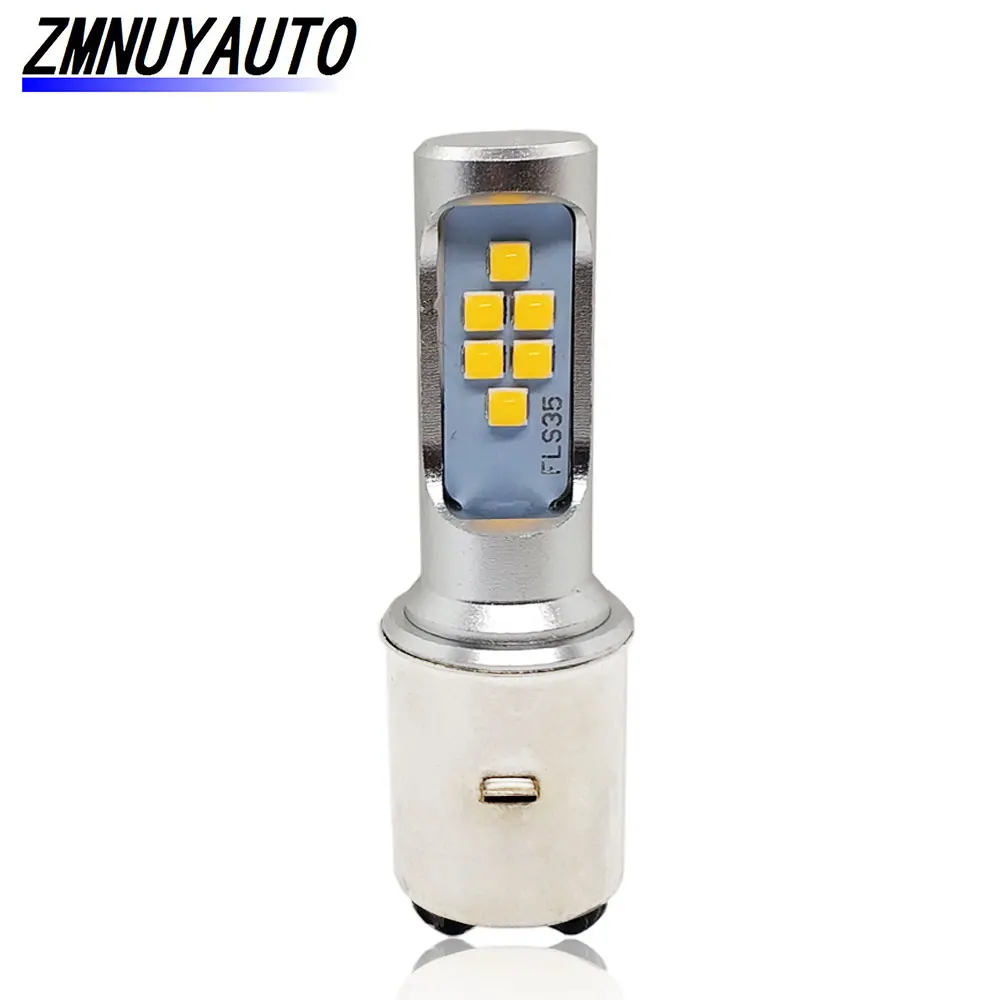 

H6 BA20D LED Motorcycle Headlight Bulbs Fog Light 1200LM DRL Lamp Golgen Yellow Scooter Accessories Moto DRL Lights For Suzuki