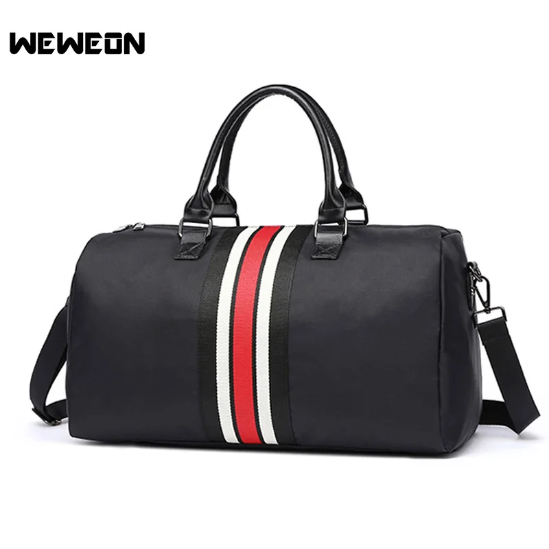 Waterproof Nylon Sports Handbag Women Men New Style Outdoor Training Shoulder Bag Large Capacity Waterproof Fitness Gym Bag