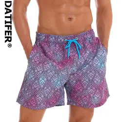 DATIFER ES2W человек пляжные шорты быстросохнущая цветок Спорт Плюс размеры Пляжная одежда трусики для женщин для мужчин купальники