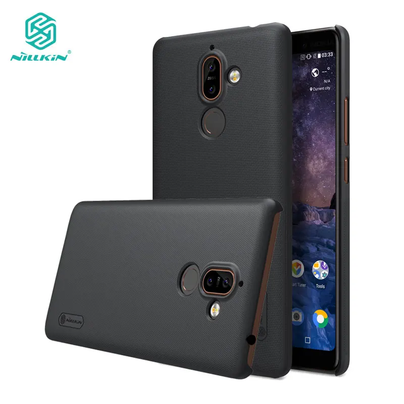 

sFor Nokia 7 Plus Case Nillkin Frosted Shield Hard Back Cover Case for Nokia7 Plus 6.0 inch