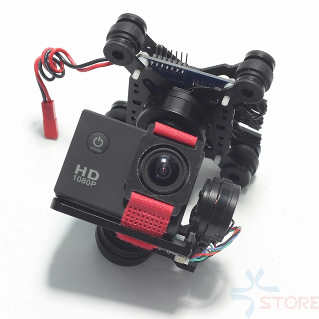 3 осевой бесщеточный карданный каркас с мотором и контроллером Storm32 для Gopro 4 Xiaomi