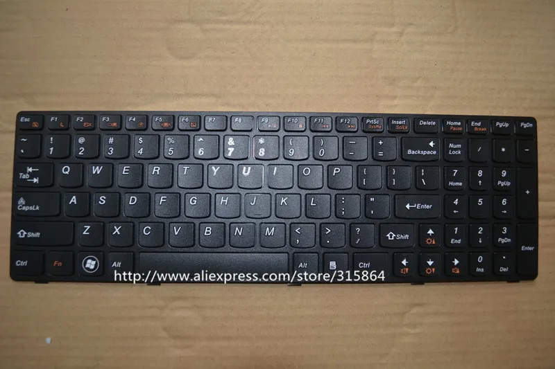 Клавиатура для LENOVO V570 V570C V575 Z570 Z575 B570 B575 V580 B580 black | Компьютеры и офис