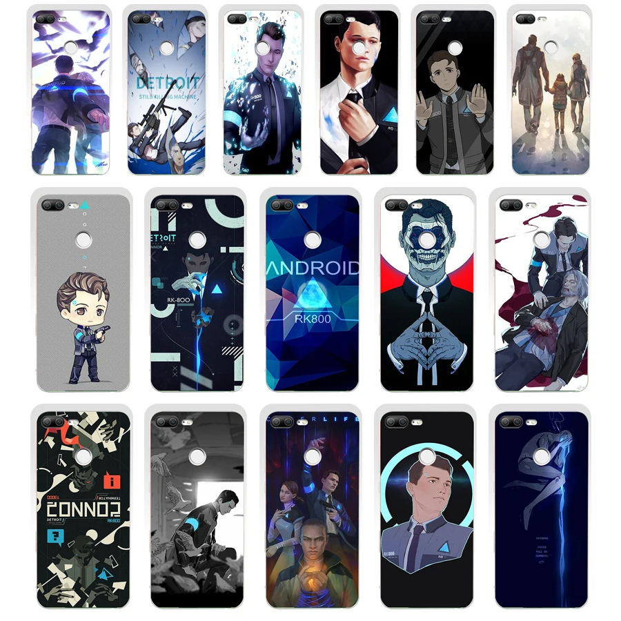 

51SD Detroit Become Human gift Soft Silicone Tpu Cover phone Case for huawei Honor 8 9 Lite 8X p 9 lite 2016