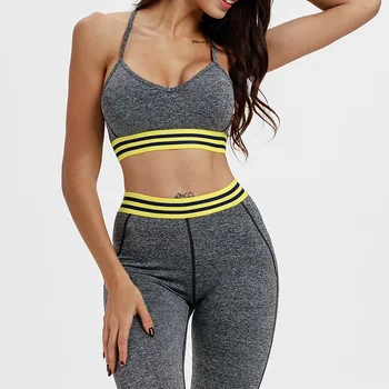 

The New Women's Two-piece Set Of Summer And Spring Tight Outdoor Fitness Two Sets Of Women