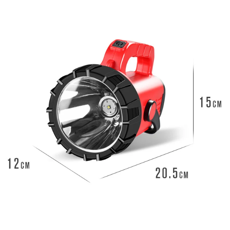 500 Вт флэш-светильник дальнего действия 1500лм фонарь супер яркий ксеноновый портативный водонепроницаемый поисковый светильник Точечный рабочий светильник внешний аккумулятор
