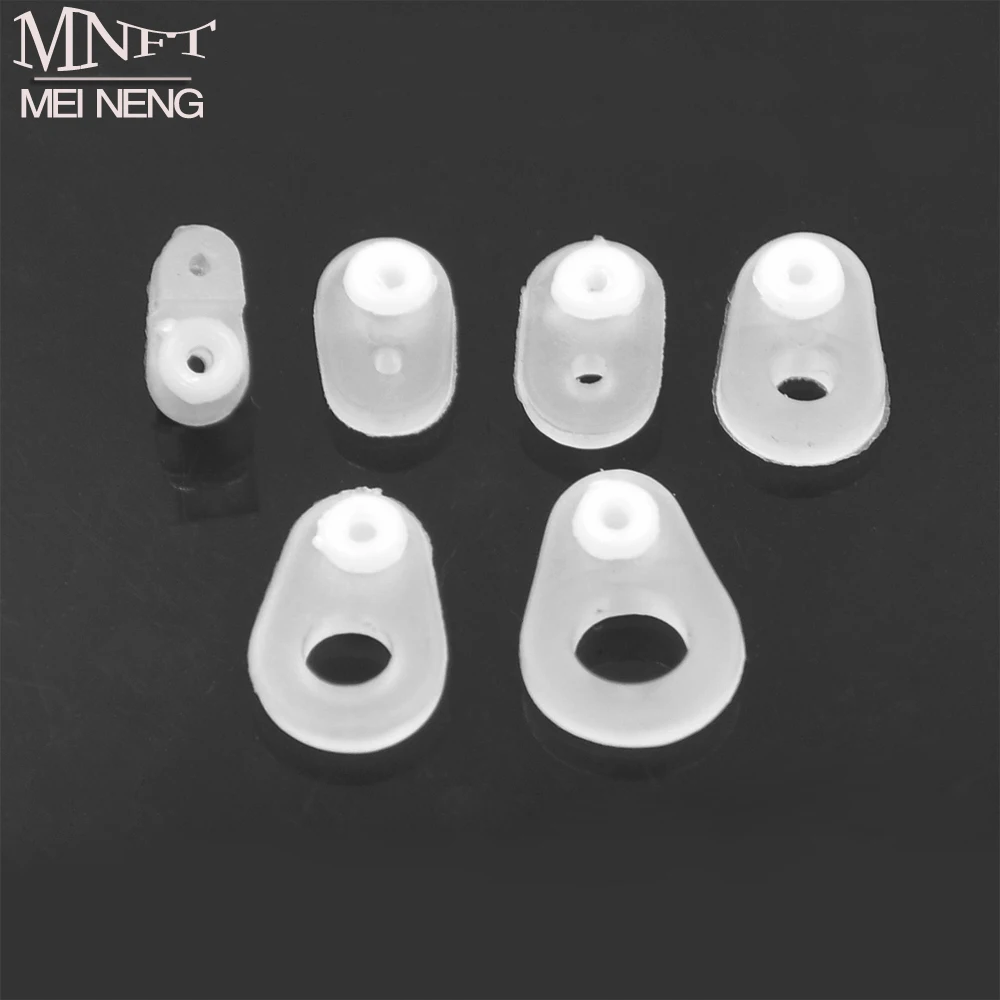 

MNFT 3sets(18PCS) Round Fishing Rod/Pole Wire Ring Soft Silicone Fishing Line Fish Eye Ring Kit Accessories Different Size 1-6#