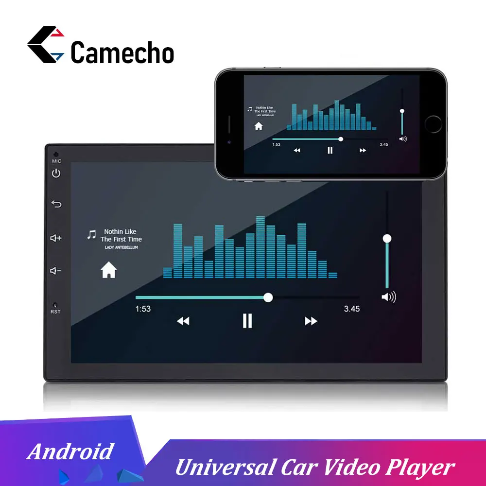 

Camecho 2 Din android Car Radio GPS Autoradio Bluetooth Car Audio Stereo FM USB Universal Car Multimedia MP5 No DVD Player