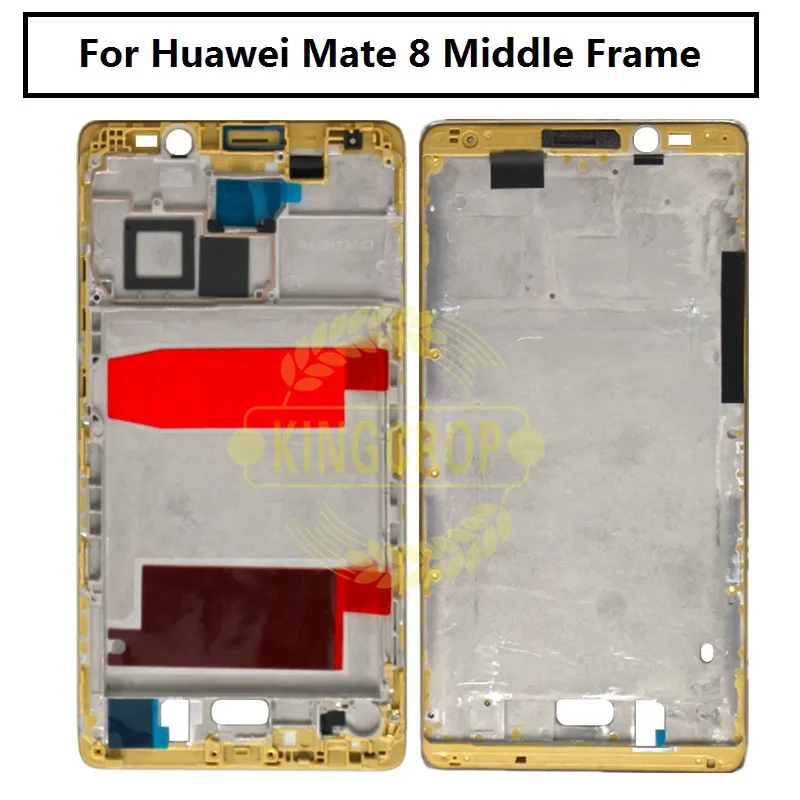 

Front Frame For Huawei Mate 8 NXT-AL10 Mate 8 Middle Plate Bezel Metal Housing