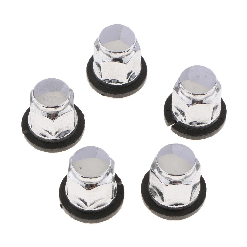 5 Pieces | 12x1.5 Replacement Wheel Lug Nut with Retainer Open End Lugs Nuts Factory Style Lugs FOR HONDA Accord