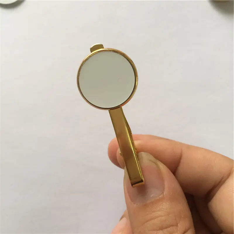 

tie clips for sublimation retro vintage tie clip for heat tranfer printing blank consumables personalized gift 07939