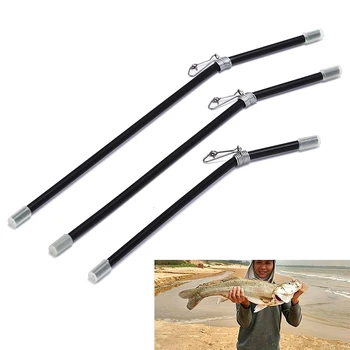 

Black L Shape Fishing Balance Connector Pin Fish Supply Gear Plastic Swivel Accessory