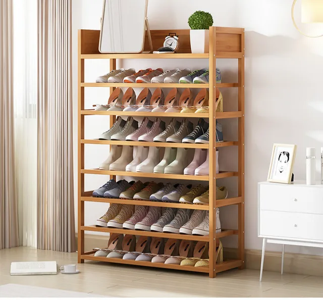 Plastic Shoe Rack Storage Organizer Cabinet Multifunctional Furniture  Shoemaker Zapateras Para Ahorrar Espacio Showcase - AliExpress