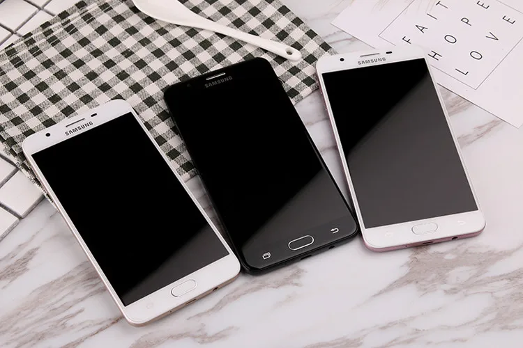 Original Samsung Galaxy On7 2016 J7 Prime G6100 Mobile Phone Dual Sim 5.5" 3GB RAM 32GB ROM 13MP 4G LTE ,Free Shipping backmarket phones