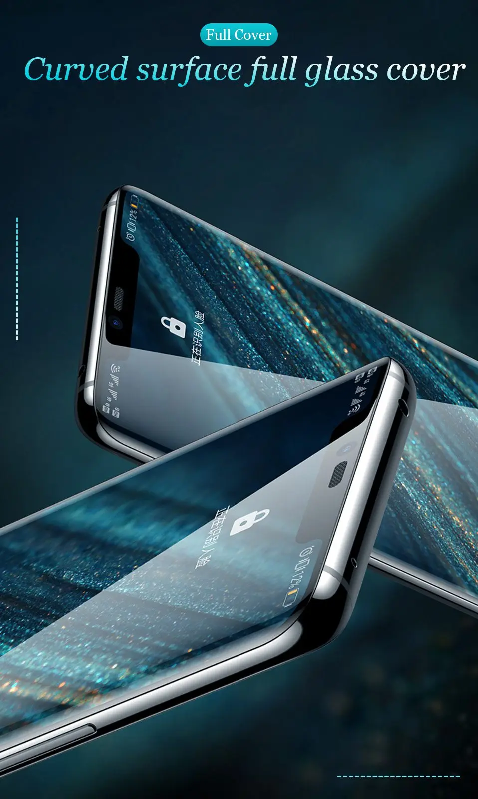 6D Protective Glass For Huawei P Smart 2019 Nova 4 3 3i 5D Tempered Glass For Huawei P20 Pro Mate 20 Honor 10 9 Lite 7X 8X 8A 8C (5)