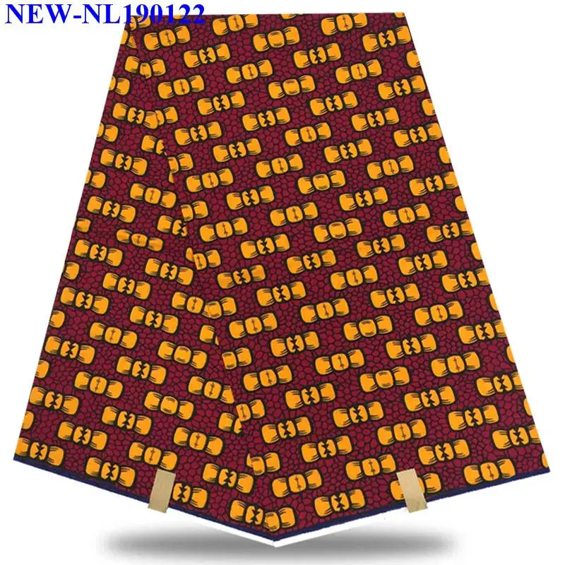 

2019 Guaranteed dutch real dutch wax veritable african nigerian prints fabric 100% cotton 6 yards/lot XY5H1211