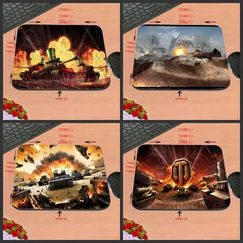 

2017 New Tank World Computer Antiskid Custom Rubber Game Rectangular Mouse Pad, Decorate Your Desk, Is Suitable For Gift Giving