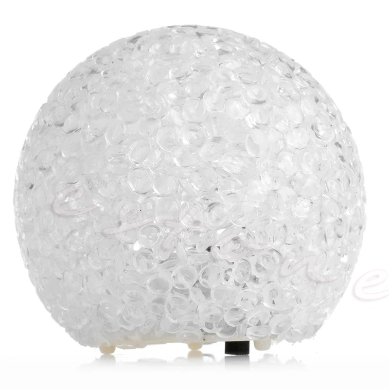 

LED 7 Colors Changing Night Light Crystal Mood Ball Shaped Light Lamp Room Decor