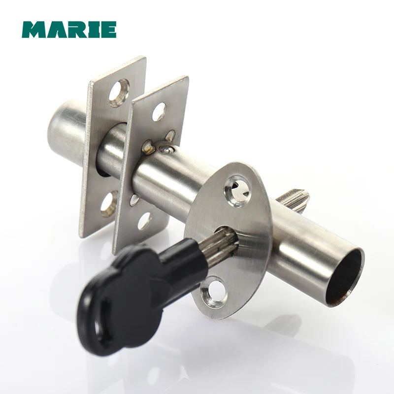 Stainless steel thickened mounted wooden door latch vintage door Bolts