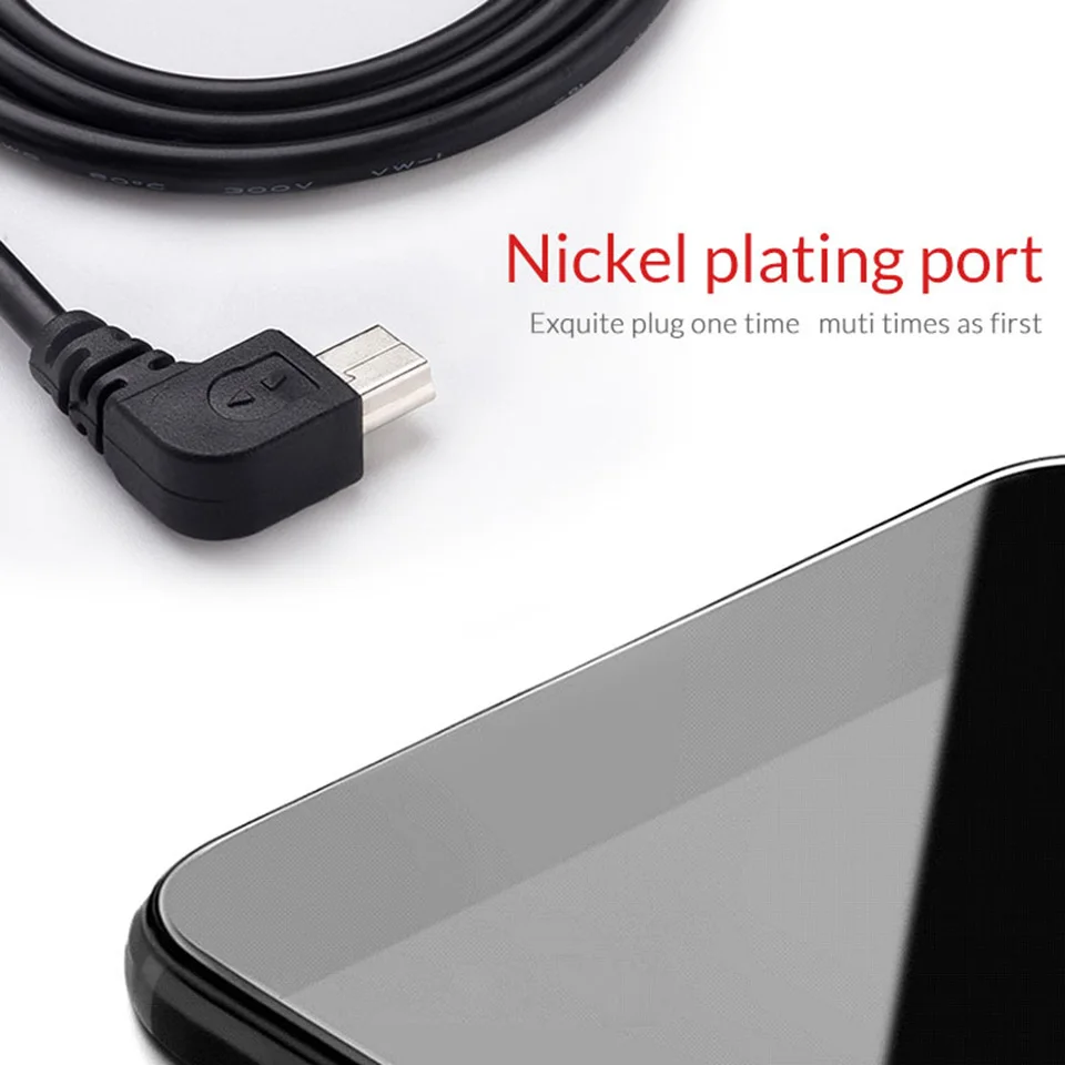 Мини USB кабель Unnlink 3 5 м в пост. Тока 2 А медный сердечник провод питания шнур для