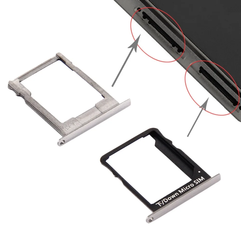 iPartsBuy New for Huawei P8 Lite SIM Card Tray and Micro SD Tray