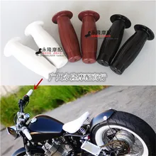 Для Harley CG125 резиновая ручка мотоцикла рукоятки универсальные аксессуары для мотоциклов Модифицированная ручка скутера ручка 22 мм