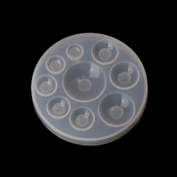 

Doreen Box New Silicone Resin Mold For Jewelry Making Different Size Round White DIY Jewelry Tools 8.3cm(3 2/8") Dia., 1 Piece