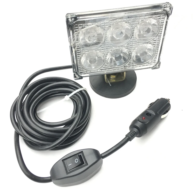 12V 24V Магнитный кронштейн автомобильная светодиодная головная светильник