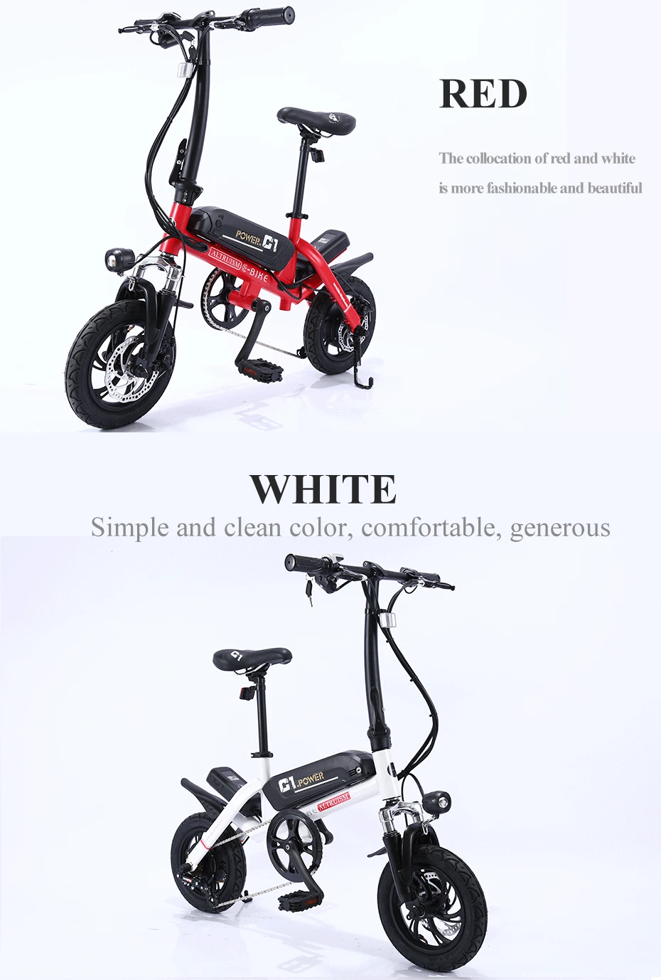 Flash Deal Electric Bike Men 250w Folding Electric Bicycle for Adults 36v E Bike for Adults Women  Bicicleta Electrica Disc Brakes Bicycles 10