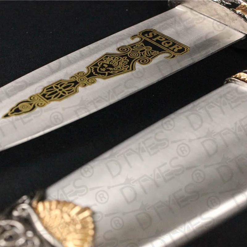 Украшение дома меч красивые лезвия из нержавеющей стали изысканный подарок маленький меч Европейский стиль охотничий нож