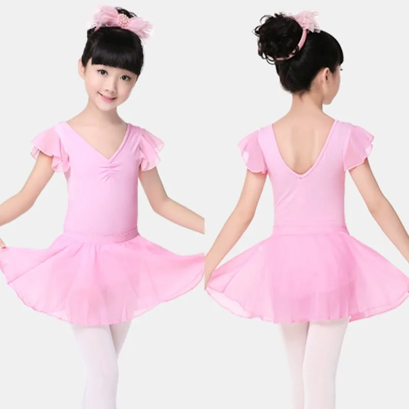 Girls Ballet Dresses Infant Toddler Children Ballet Tutu Dress Backless Pink Dance Kids Ballet