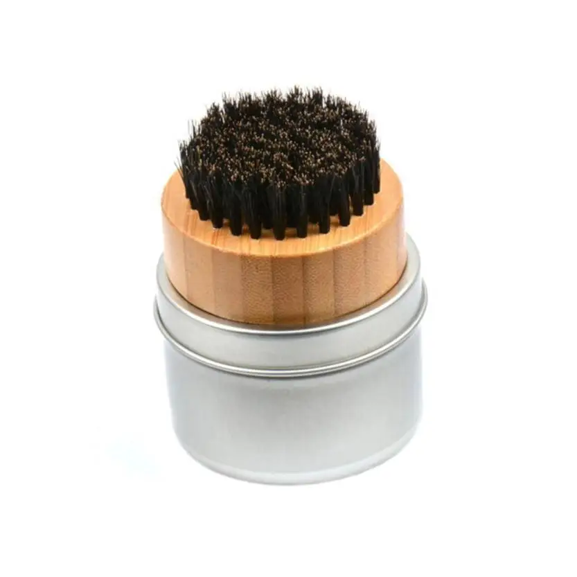 

Men beard brush boar bristle Beard Mustache Brush Comb Hard Oval Wood Handle 5M0809