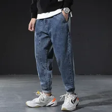Высококачественные мужские брюки большого размера, большие карманные брюки карго, модные джинсы шаровары, штаны для бега Harajuku, спортивные штаны, хип-хоп брюки, большие размеры M-5XL