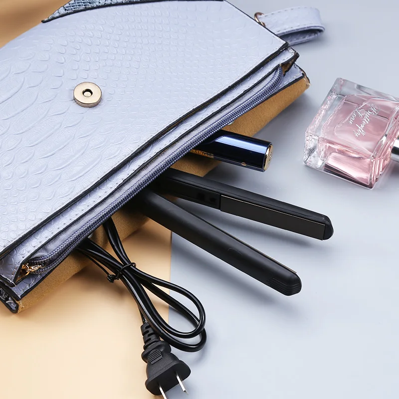 YUCHUN мини керамический электронный выпрямитель для волос бигуди выпрямления
