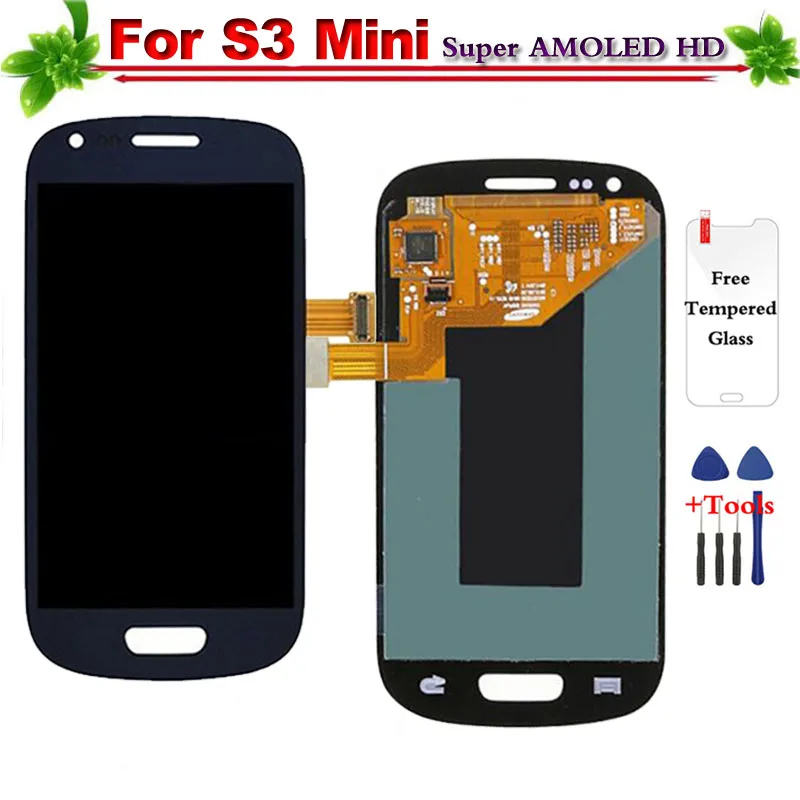 

for Samsung Galaxy S3 mini i8190 i8190N i8200 AMOLED LCD Display Touch Screen Digitizer Assembly LCDS Replacement for S3 mini