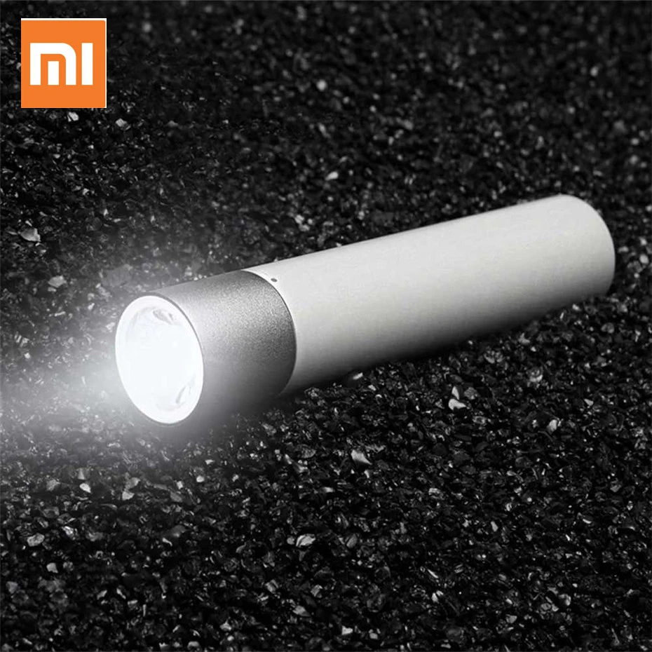 

Xiaomi Portable Flashlight 11 Adjustable Modes USB Charging Port with Rotatable Lamp Head 3350mAh Lithium Battery Flash light