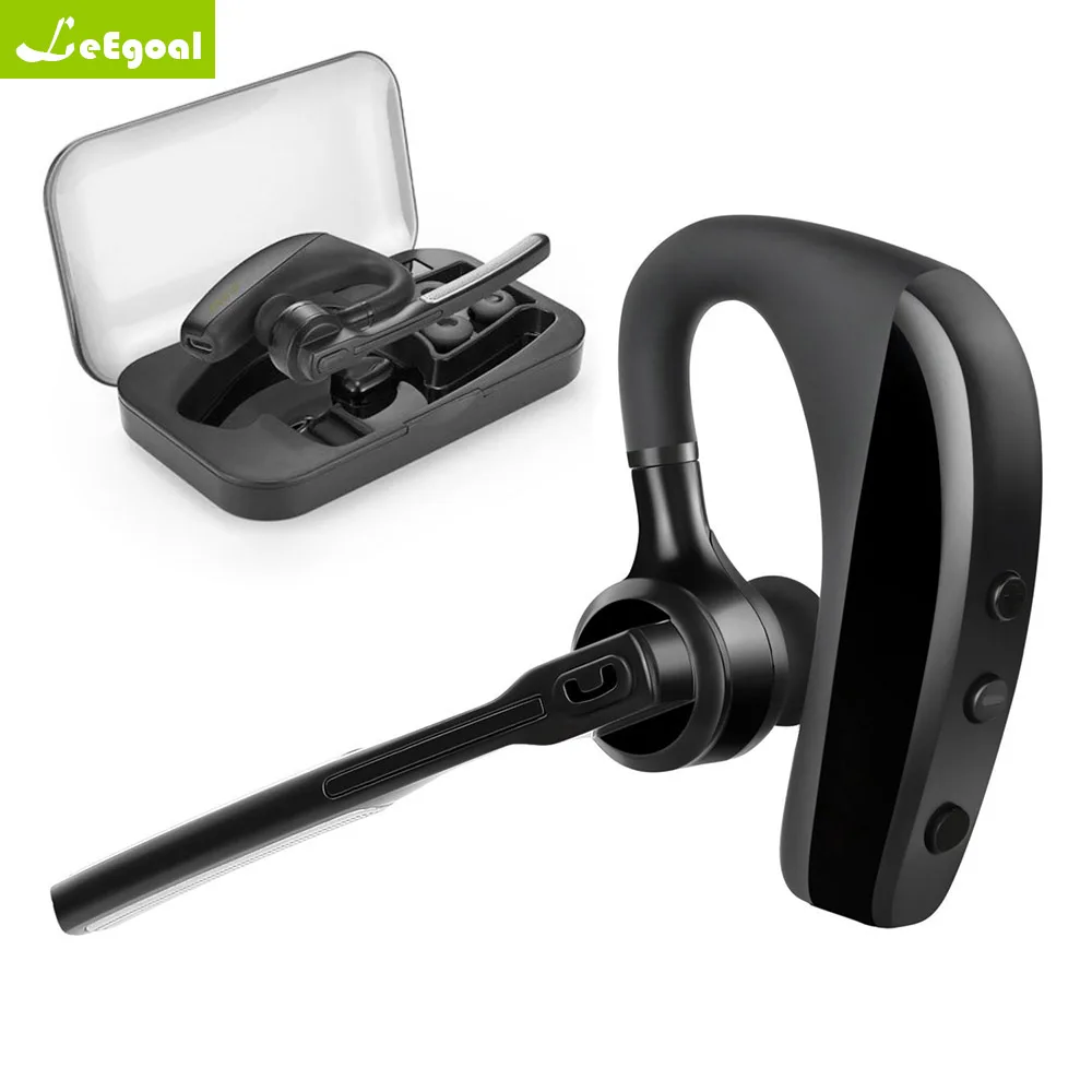 

leegoal K10 V8S V8 Wireless Earphone Headphones with Mic 9 Hrs Talk Time Hands Free for Driving for iPhone and Android Phone