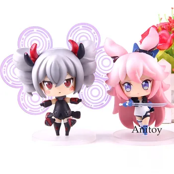 

Yae Sakura Action Figure Bronya Zaychik Honkai Impact 3 Chibi Character Series Honkai 3 Figure PVC Collectible Model Toy