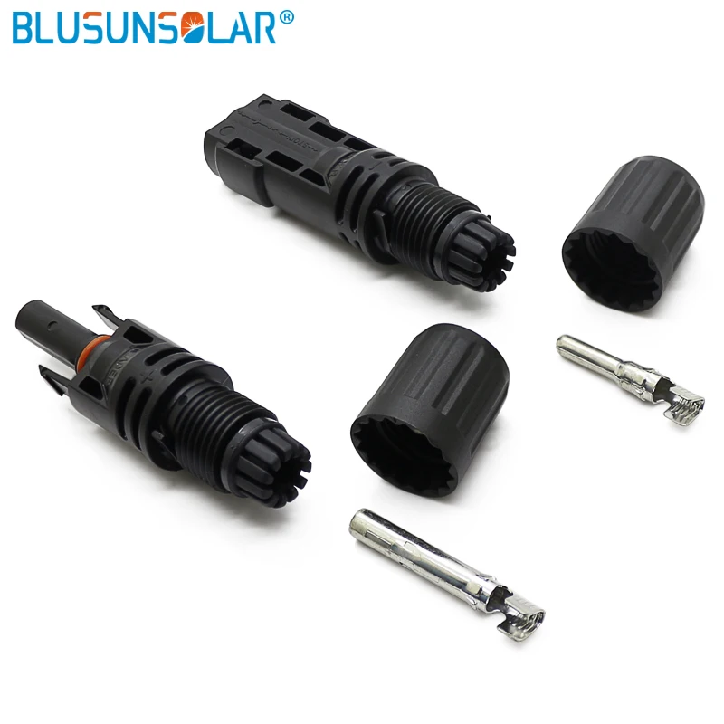 1500V Connector male and female Solar Panel Connector for cable OD 5.4mm-6.5mm Cable Connector for PV System