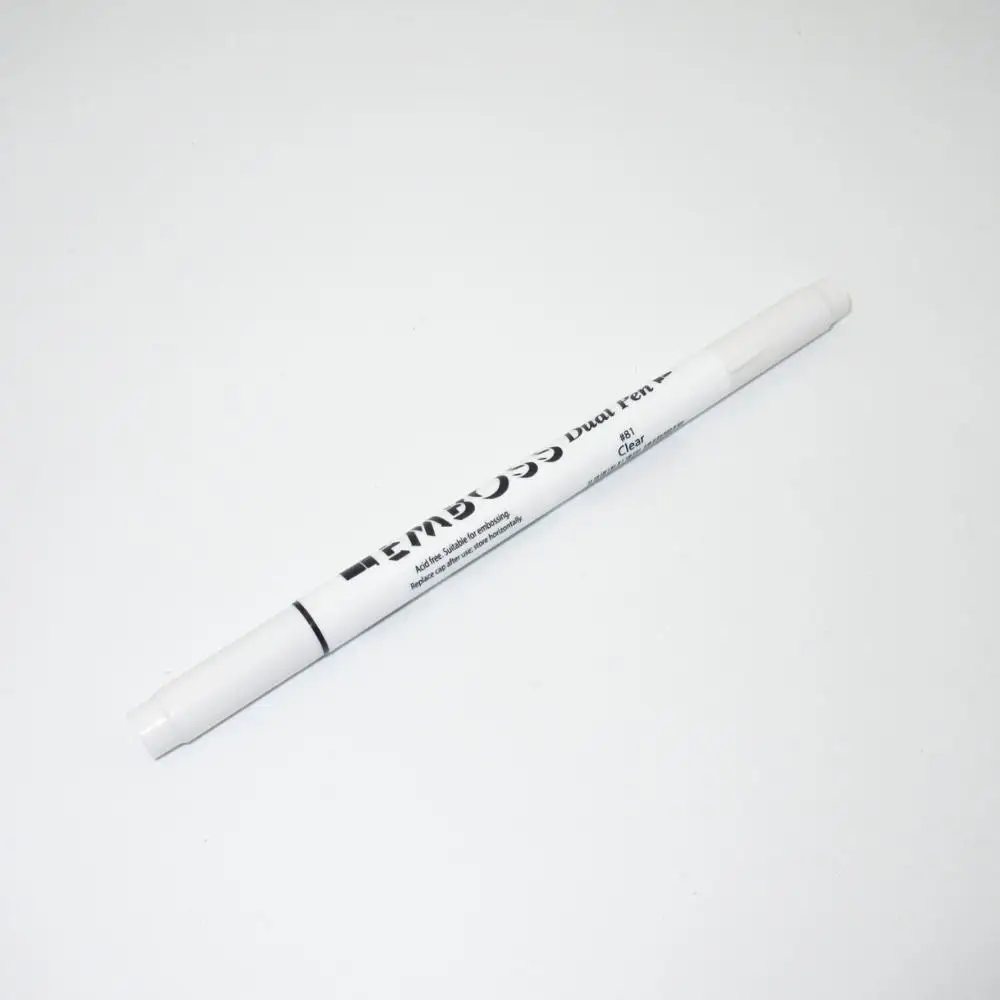 

Tsukineko Emboss Glue Pen Dual Pen Transparent Clear Japan