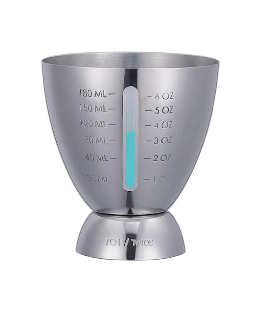 Stainless Steel Double Jigger Bar Measuring Cup OZ Cup - AliExpress