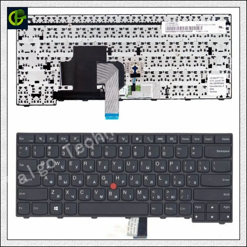 Russian keyboard For Lenovo IBM ThinkPad Edge E450 E450c E455 E460 E465 W450 RU laptop 04X6141 04X6181