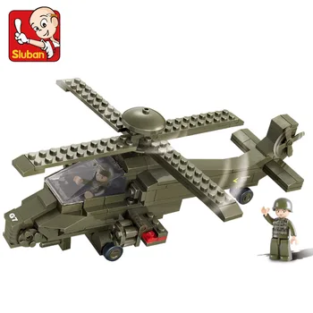 

0298 199pcs Military Helicopter Constructor Model Kit Blocks Compatible LEGO Bricks Toys for Boys Girls Children Modeling