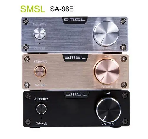 Цифровой усилитель мощности SMSL TDA7498E супер мощный 160 Вт * 2 с адаптером высокой |