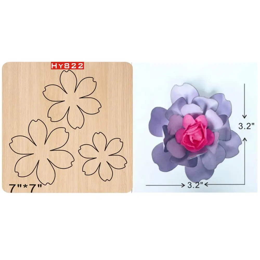 

flower cutting dies 2019 new die cut &wooden dies Suitable for common die cutting machines on the market
